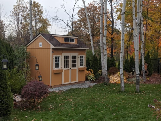 Custom Brown Bobcaygeon Style Shed