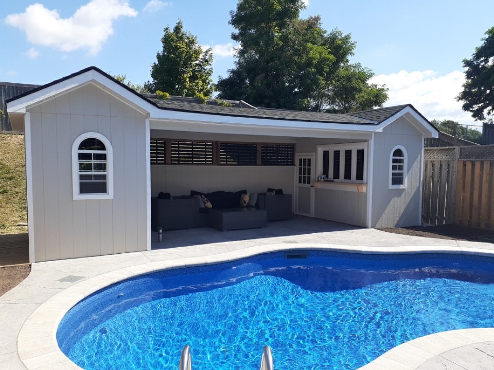 Pool shed 4